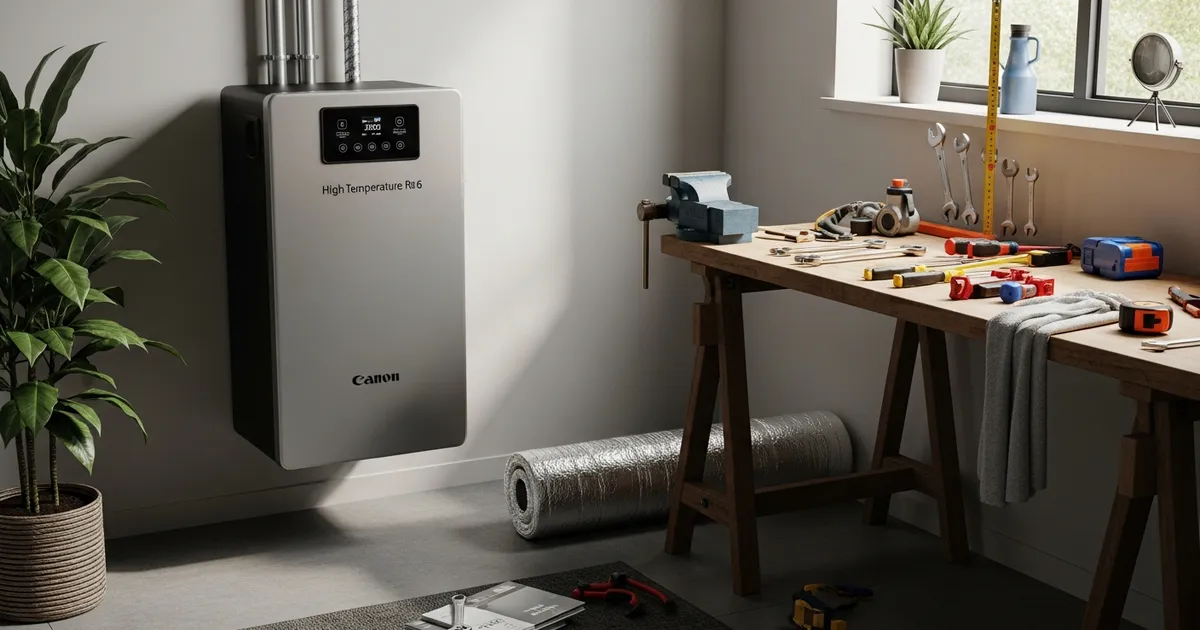 Pompa ciepła wysokotemperaturowa 10 kW, wybór i parametry